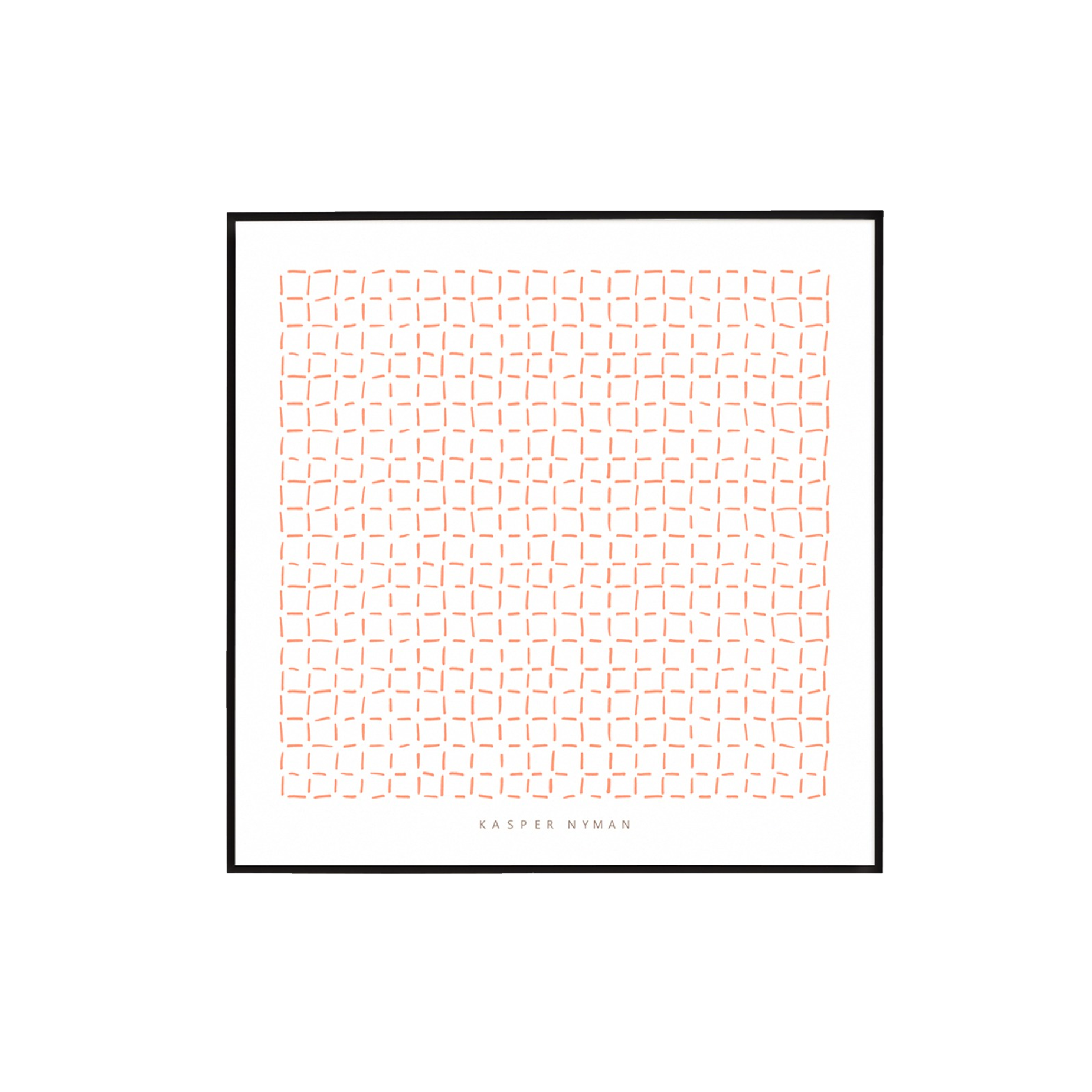 (주)도이치DOICH ®   FINMARK GRAPHICS Kasper Nyman :Grid Pattern 도이치 액자 (매트없음)
